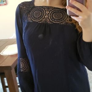 2/$15 Navy Blouse